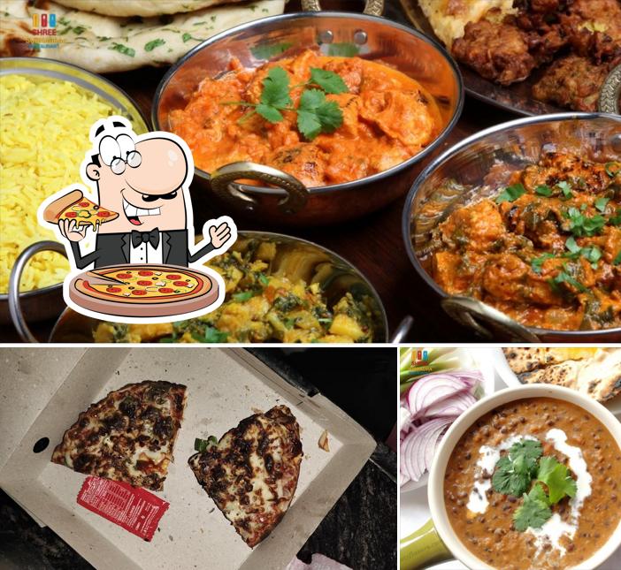 Get pizza at Shree Subhadra hotel $ family restaurant