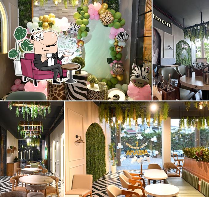 The interior of BB Restro Cafe