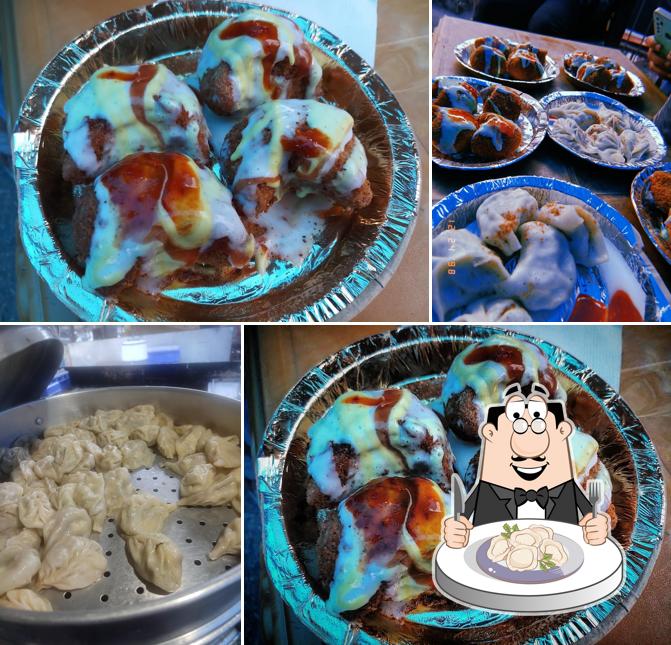 Dumplings at Dipsome Momo's