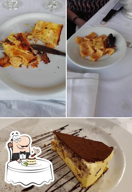 Tiramisù al Trattoria-pizzeria "la Lampara Jonica"