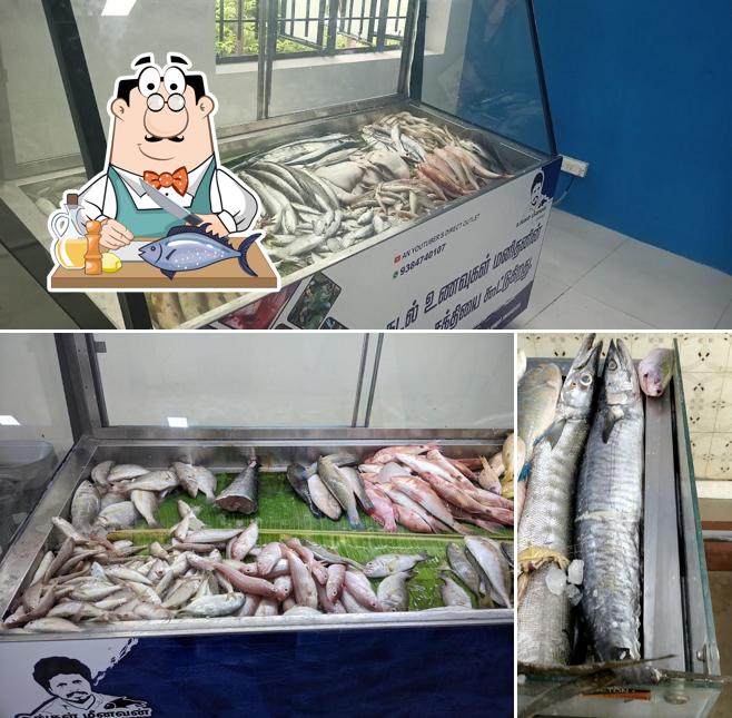 Ungal Meenavan AKM Sea Foods provides a menu for fish dish lovers