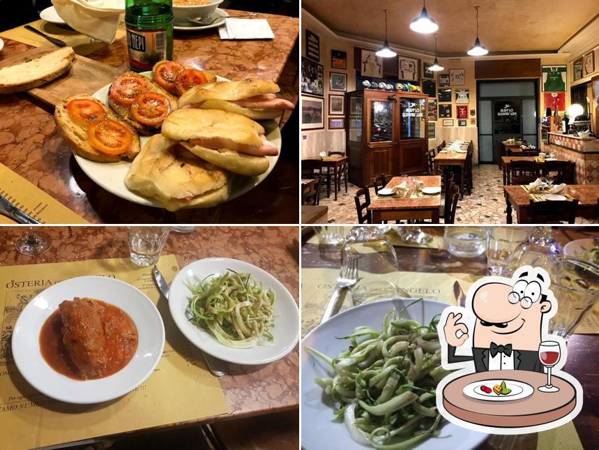 Cibo al Osteria dell'Angelo