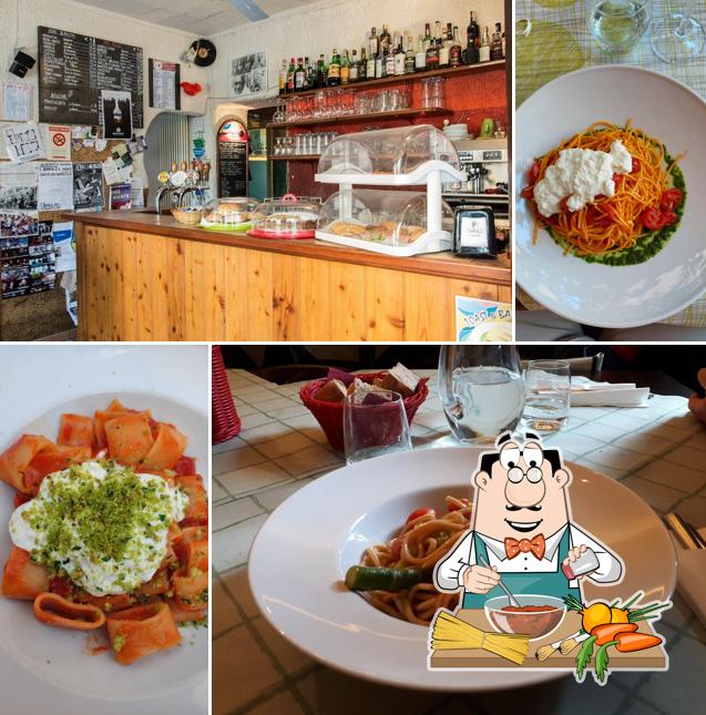 Spaghetti alla bolognese al Bar Osteria Da Picchio