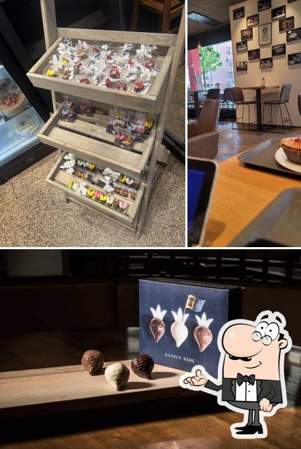 Gli interni di Confiserie Café Speck, Baar