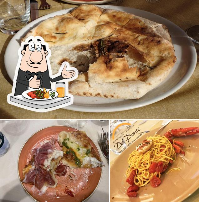 Platti al Pizzeria Del Ponte