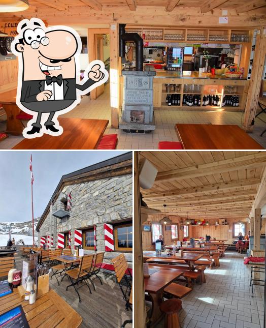 Gli interni di Cabane des Violettes CAS