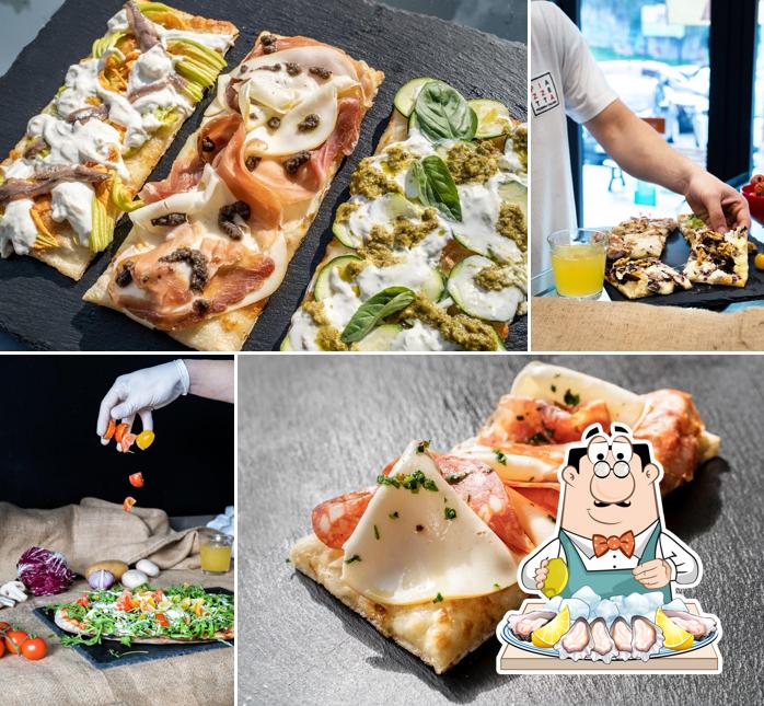 Ostriche al Pizzeria La Piazzetta Garbatella