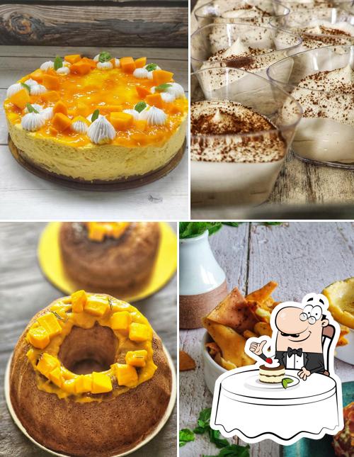 Tiramisu at The Hommus family