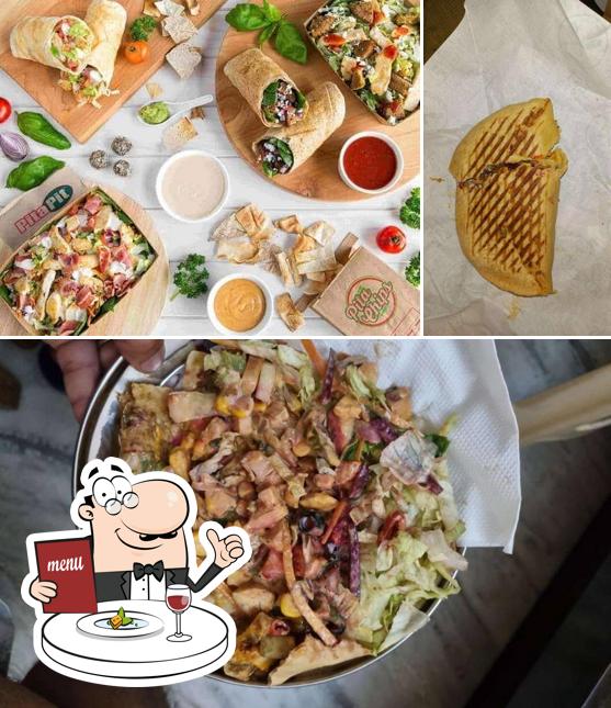 Food at Pita Pit