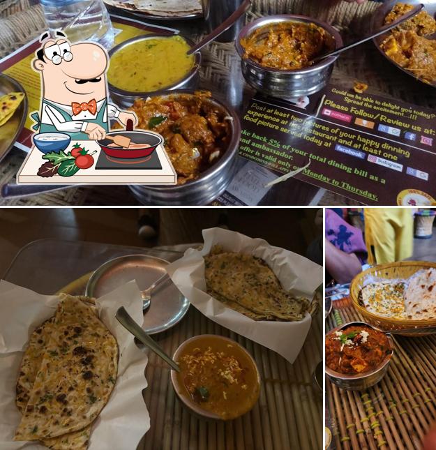 Chicken curry at Chulha Chauki da Dhaba Jayanagar