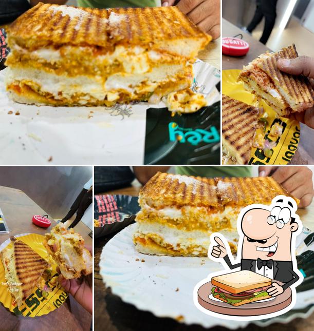 Grilled cheese sandwich at Jayshree Sandwich