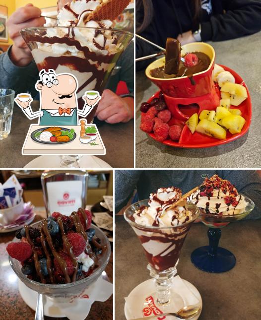 Cibo al Bar Gelateria Conte Crotti