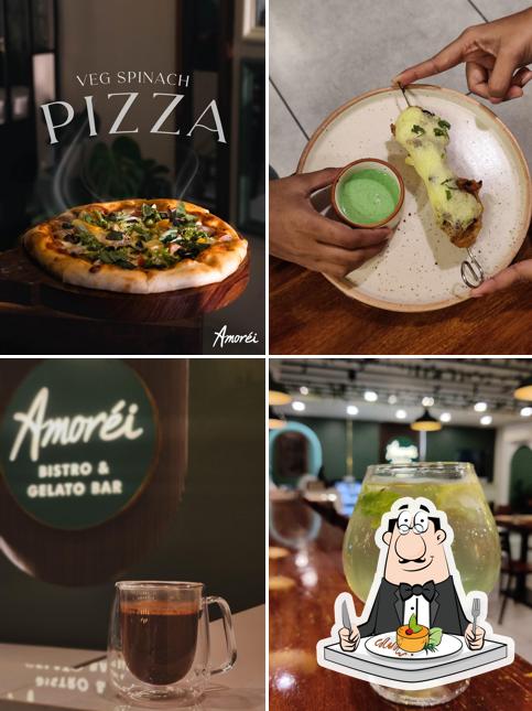 Food at Amorei Bistro & Gelato Cafe