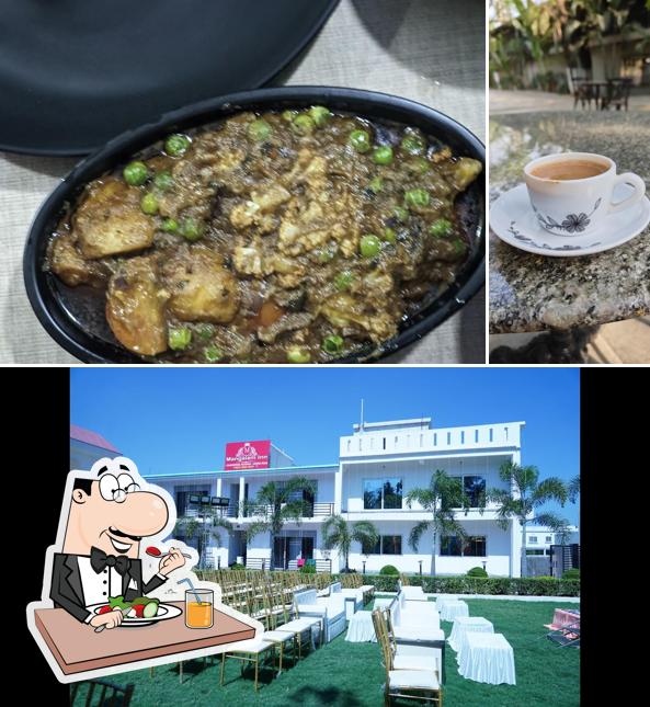 Mangalam Inn is distinguished by food and exterior