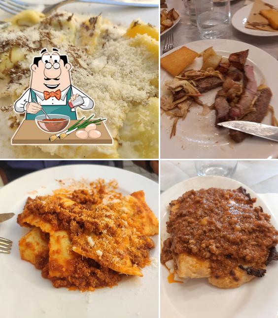 Ravioli al Trattoria Giotto Di Zarra Vito