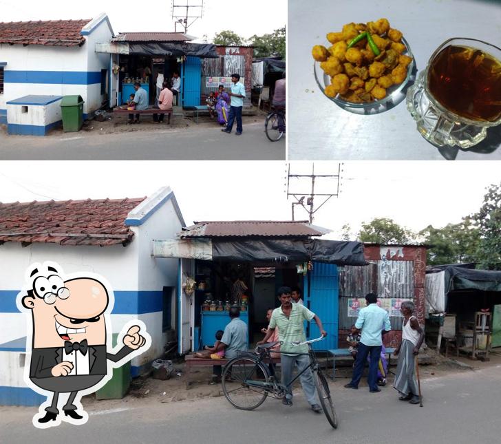 This is the image showing exterior and food at Tiffin House