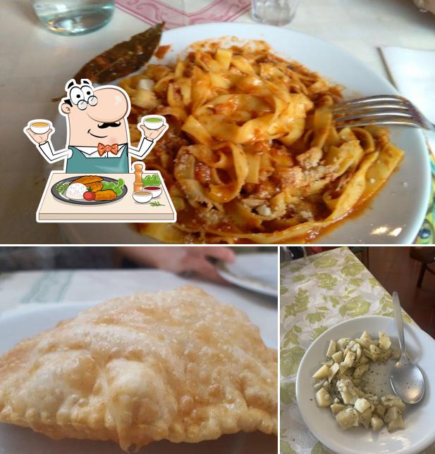 Platti al Trattoria Da Nanni
