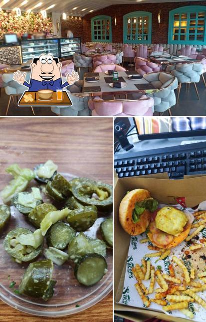 This is the photo depicting food and interior at Saegos