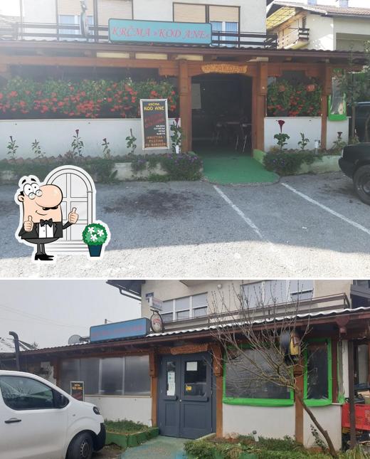 Gli esterni di Krčma Kod Ane
