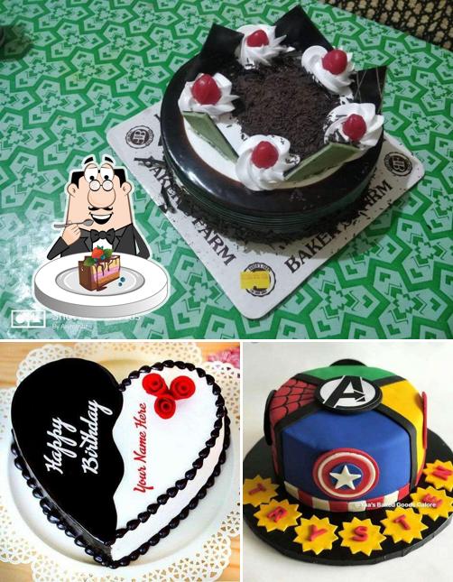 Chocolate cake at Baker's Farm Bakery