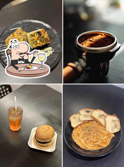 Food at O one cafe