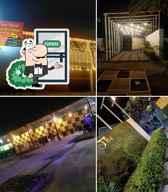 The exterior of The Next World Family Garden Restaurant