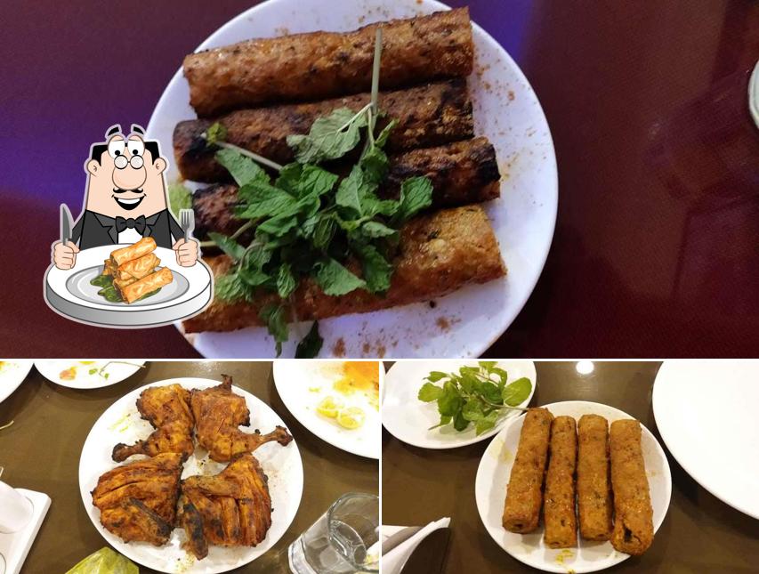 Spring rolls at Blue Nile Restaurant