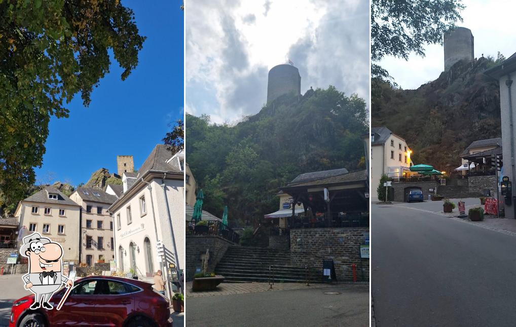 Profitez de la vue de l'espace ouvert de Café des Rochers Sàrl/De Reiskocher