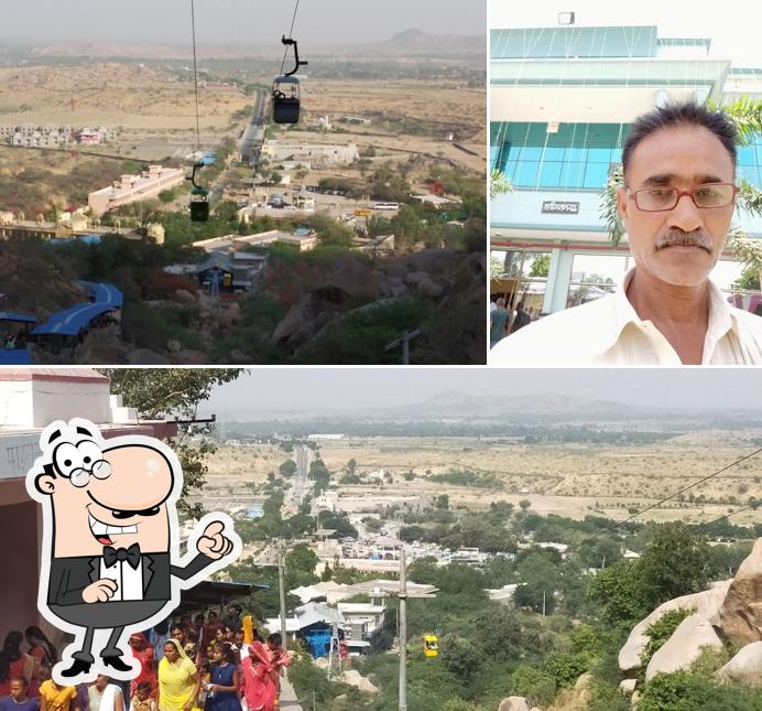 The exterior of Krishna Palace