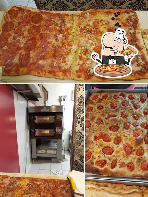 Scegli tra le svariate varianti di pizza