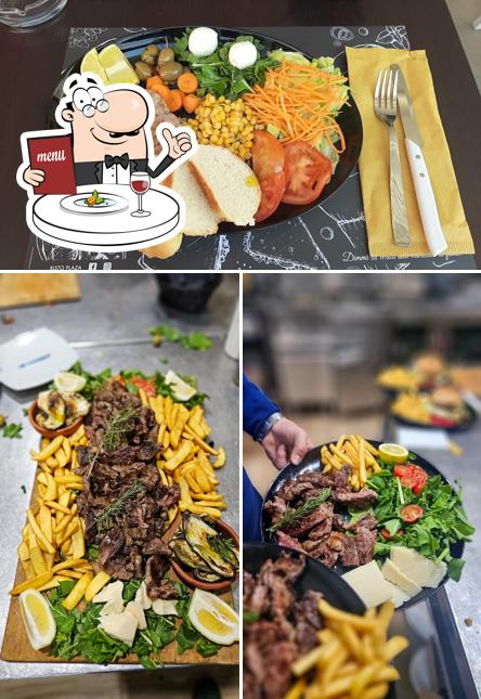 Ristoplaza si caratterizza per la cibo e interni