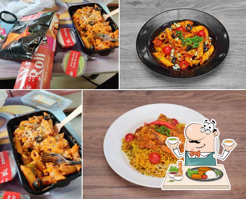 Food at Cheezy Panda