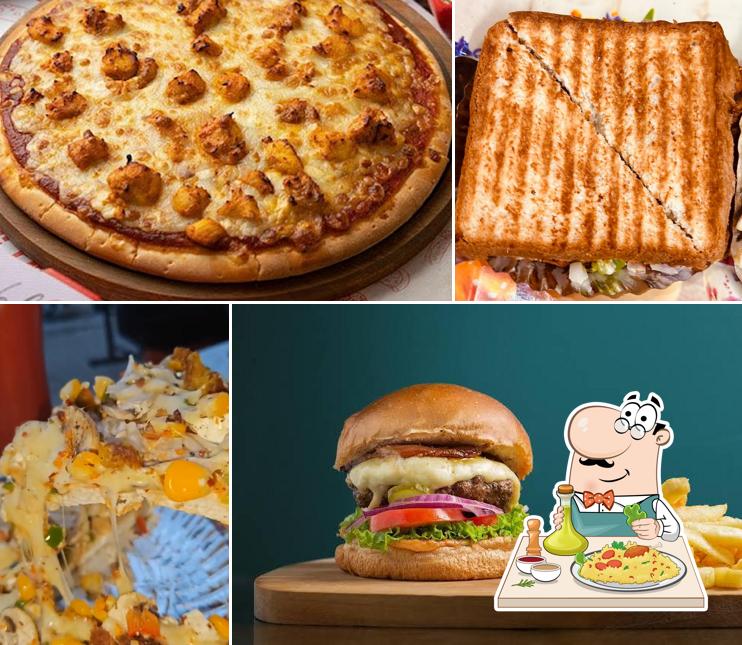 Food at Gaga Pizzas New