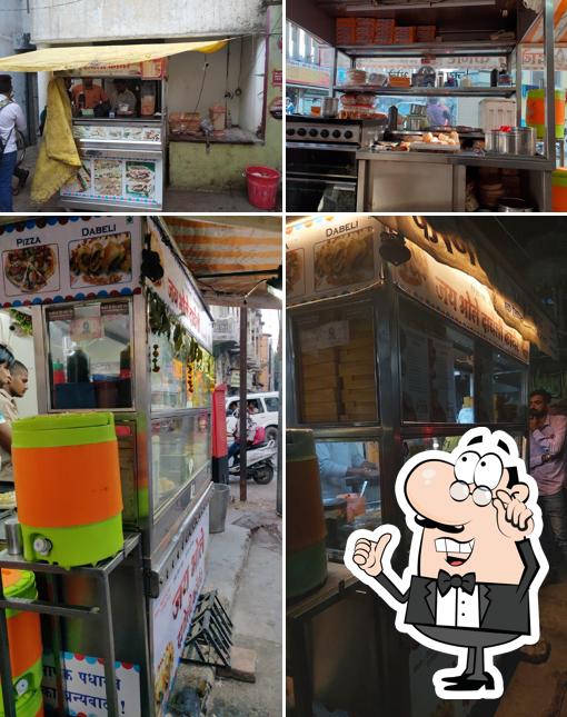 The interior of Jai Bhole Dabeli & Sandwich
