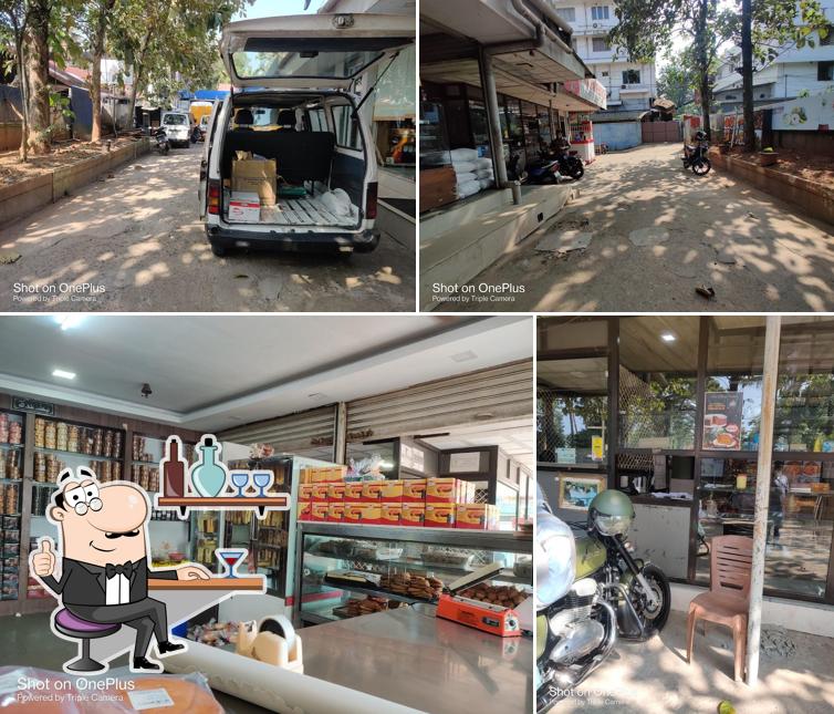 This is the photo displaying interior and exterior at MRA Bake House