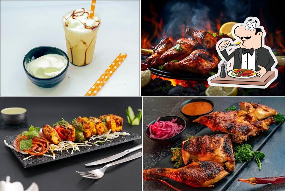 Food at Tandoor Factory Restaurant