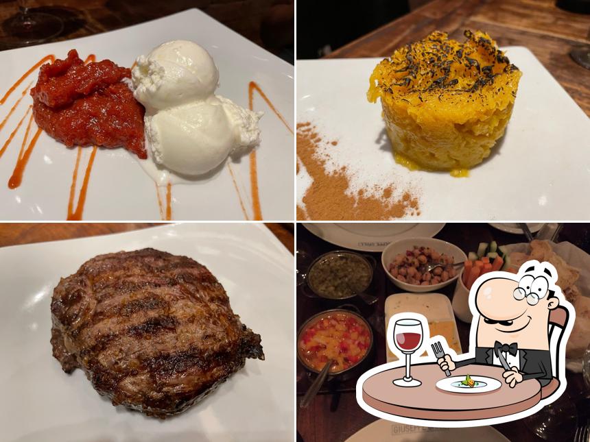 Platos en Giuseppe Grill