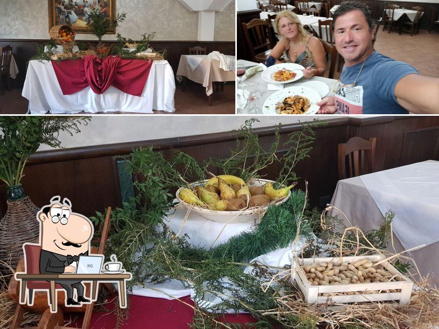 Gli interni di La Corte Trattoria & Pizzeria Bakery
