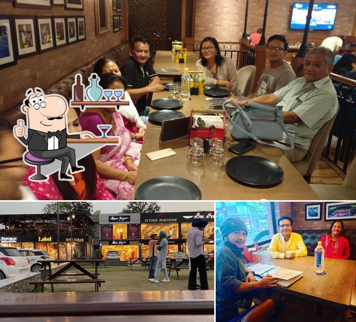 Take a seat at one of the tables at Himalayan Roots