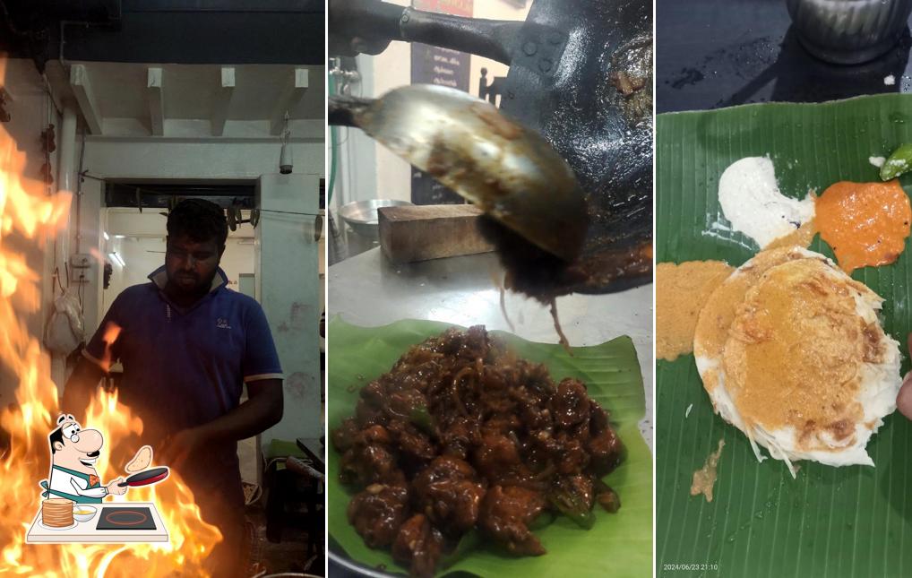 Pancakes at Kamaraj hotel
