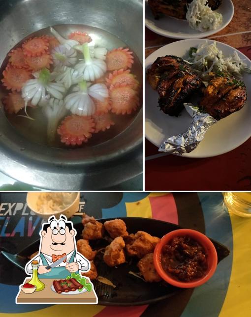 Baby back ribs at Rangoon Veg - Non veg Resto Bar
