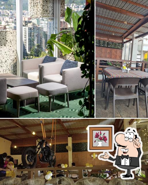 The interior of The View Lounge