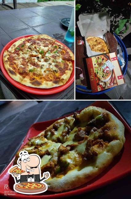 Try out different kinds of pizza