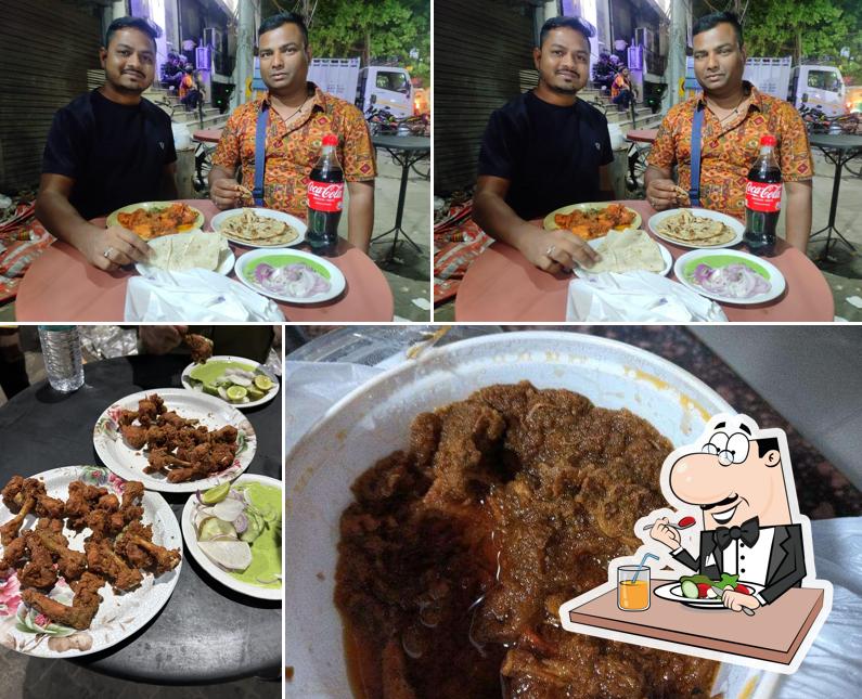 Food at Chiken Changezi Corner