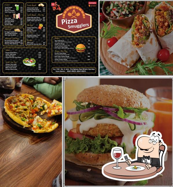 Food at PIZZA SMUGGLERS