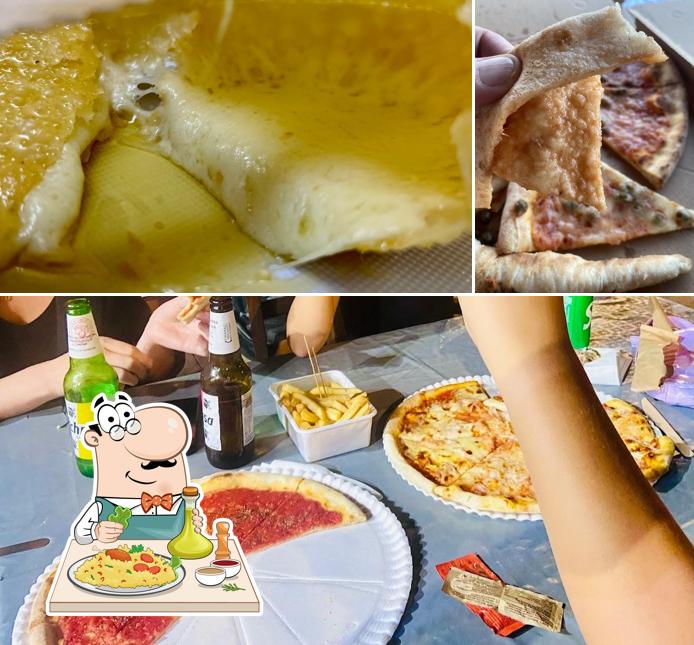 Platti al Pizzeria La Regata