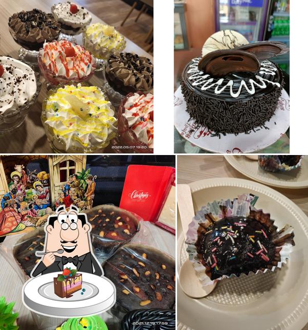 Chocolate cake at Cakes & Loafs