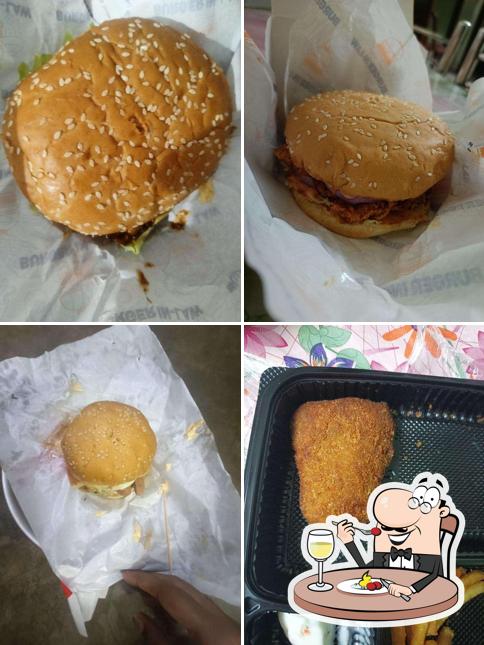 Food at Burger In Law