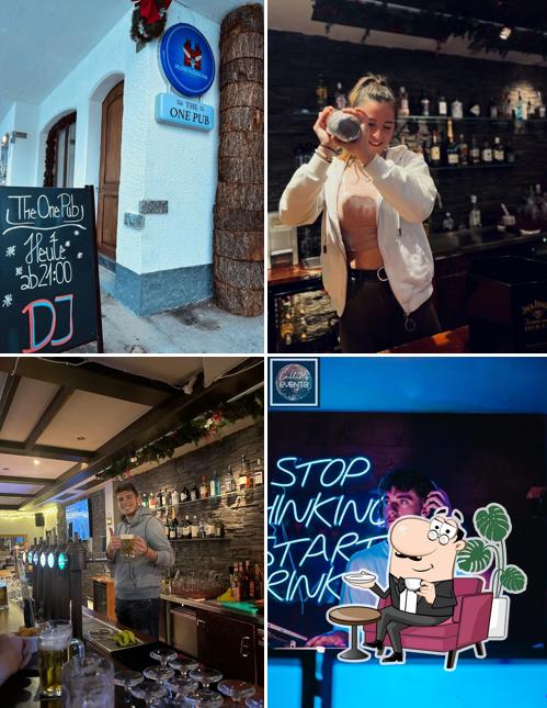 Gli interni di The One Pub