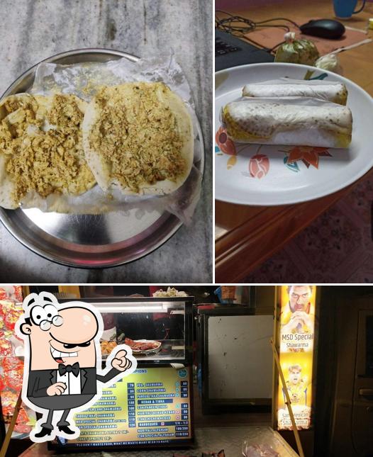 The interior of CSK Shawarma Food Truck